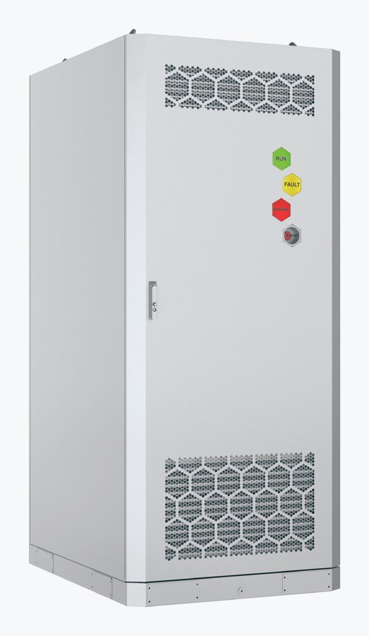 Gewerbespeicher-Schrank der 250-kWh-Klasse, Frontansicht